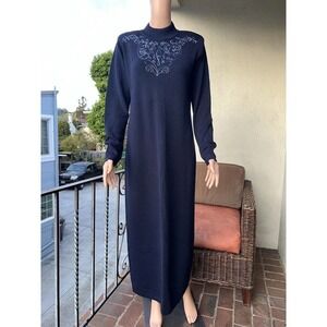 Saint Tropez West Women’s Long Sleeve Turtle Neck Long Dress